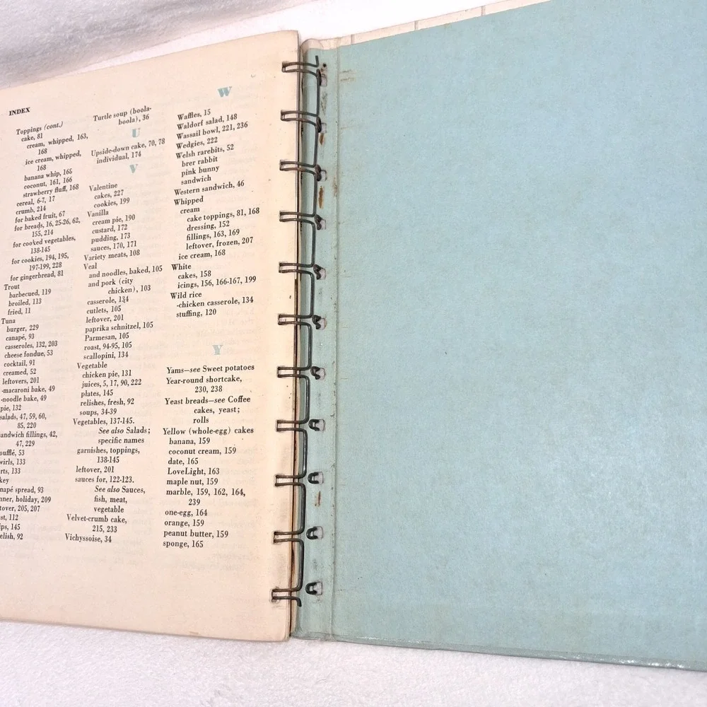Vtg Betty Crocker's Good and Easy Cookbook 1954 1st Edition 3rd Printing Wire